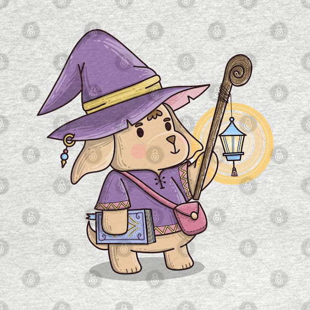 Dog Wizard by Nightly Crafter